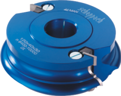 Scheppach Porte-outils Multi Profils à Plaquettes Interchangeables