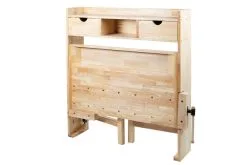 HOLZMANN - WB123A - Établi De Menuisier 1230 Mm Pliable, En Bois D'hévéa -Outillage & Affûtage Soldes HOLZMANN WB123A etabli de menuisier 1230 mm pliable en b 2