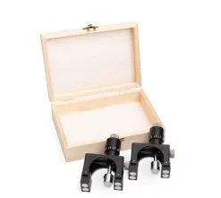 HOLZPROFI - Jeu De Régleurs De Fers Pour Arbres Ø 75 à 125 Mm