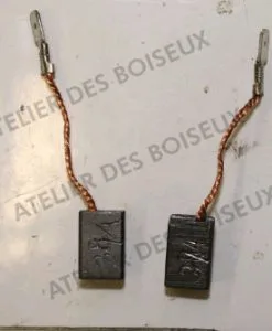 SCHEPPACH - Jeu De Deux Charbons Pour Scie Plongeante 750