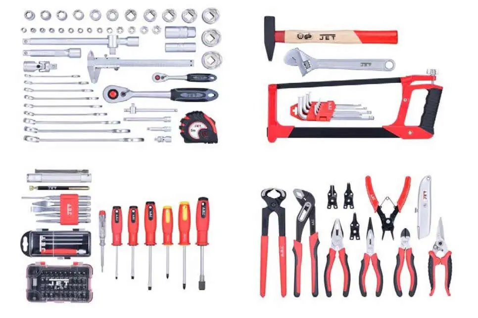 JET - Y-136C - Caisse De 136 Outils De Bricolage - 510 X 200 X 430 Mm 2 JET - Y-136C - Caisse De 136 Outils De Bricolage - 510 X 200 X 430 Mm – Image 2