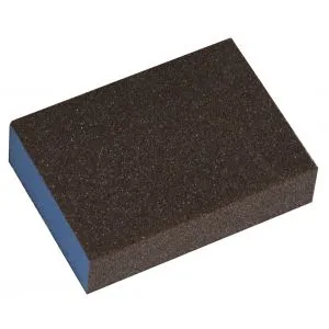 Leman - Eponge Abrasive 4 Faces ( Lot De 10 éponges Abrasives ) 1 Leman - Eponge Abrasive 4 Faces ( Lot De 10 éponges Abrasives )