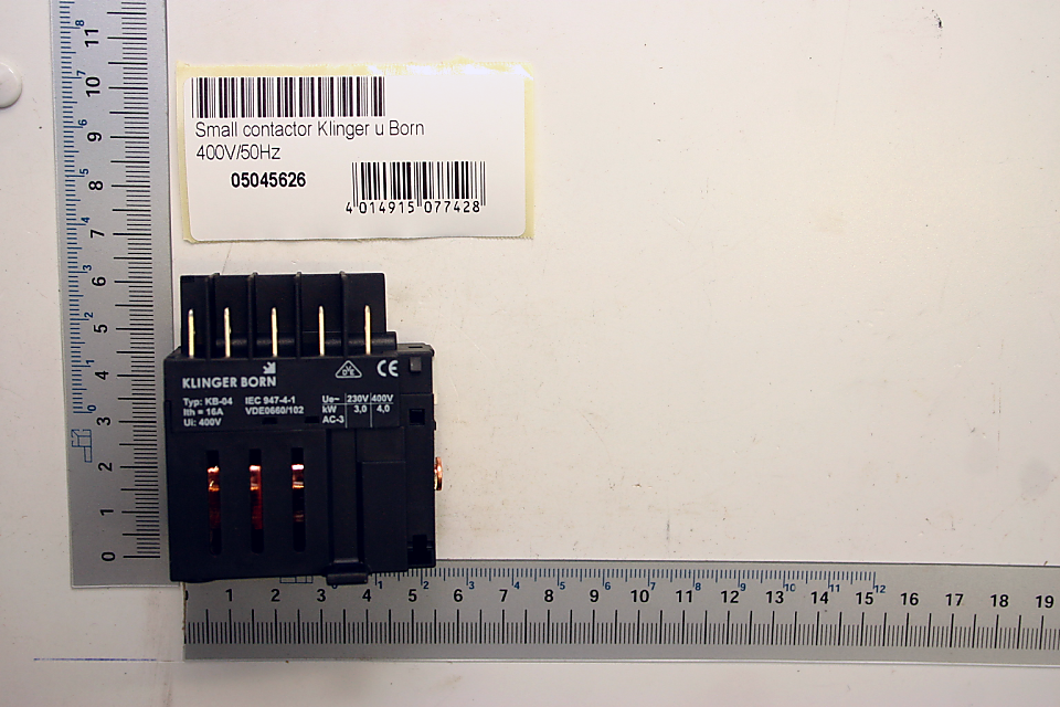 SCHEPPACH - Contacteur 400V/50Hz Pour Scie à Bûche Kity, Scheppach, Woodster 1 SCHEPPACH - Contacteur 400V/50Hz Pour Scie à Bûche Kity, Scheppach, Woodster